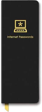 Book - Passwords - Black