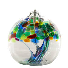 Oil Lamp - 6" - Tree of Enchantment