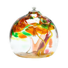 Oil Lamp - 6" - Tree of Enchantment