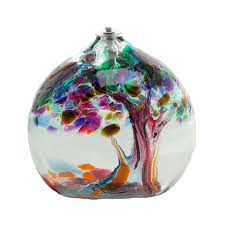 Oil Lamp - 6" - Tree of Enchantment