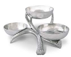 Bowl - Antler - 3 Tiered
