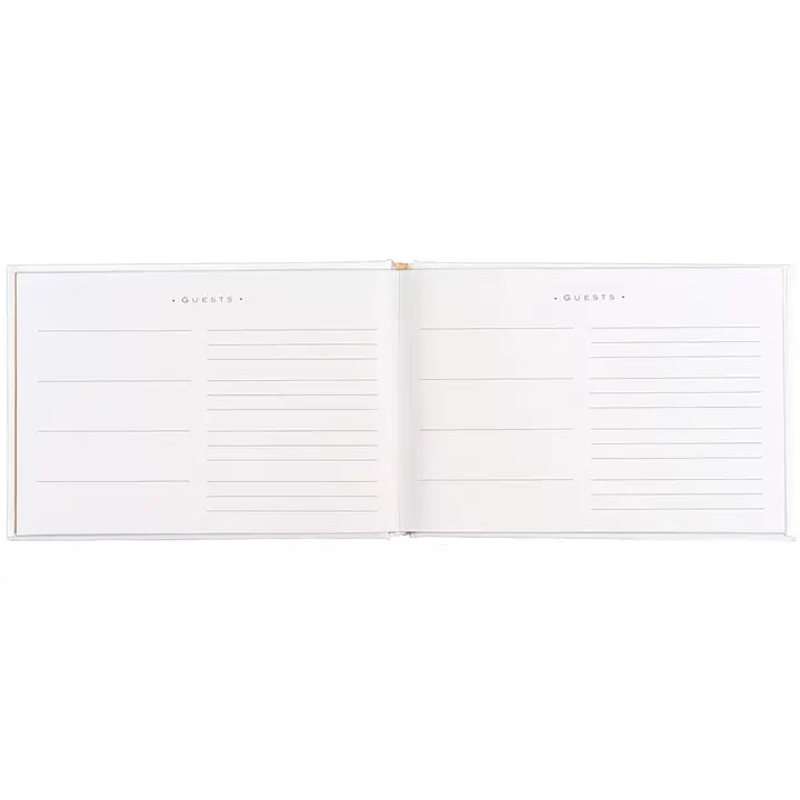 Guest Book - Gold Dots