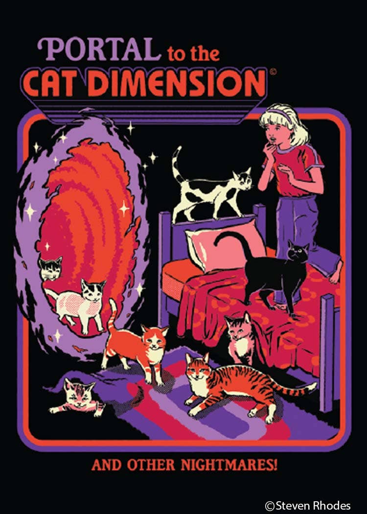 Magnet - Portal to Cat Dimension