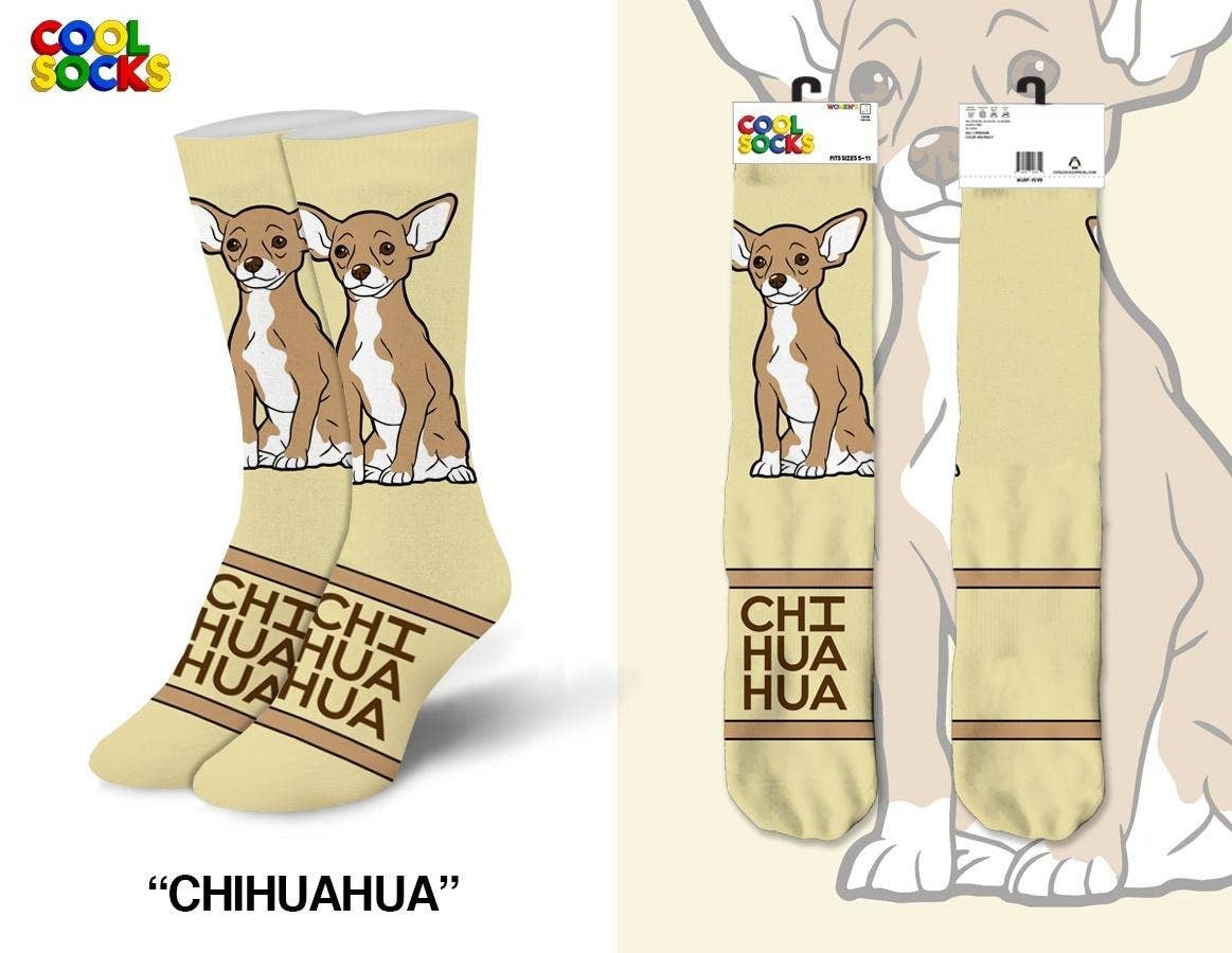 Chihuahua Socks - Womens