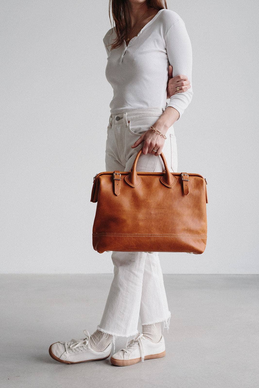 Forestbound - Leather Mason Bag