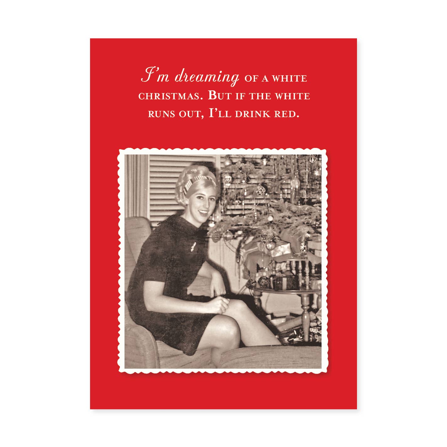 Dreaming Of White Holiday Card