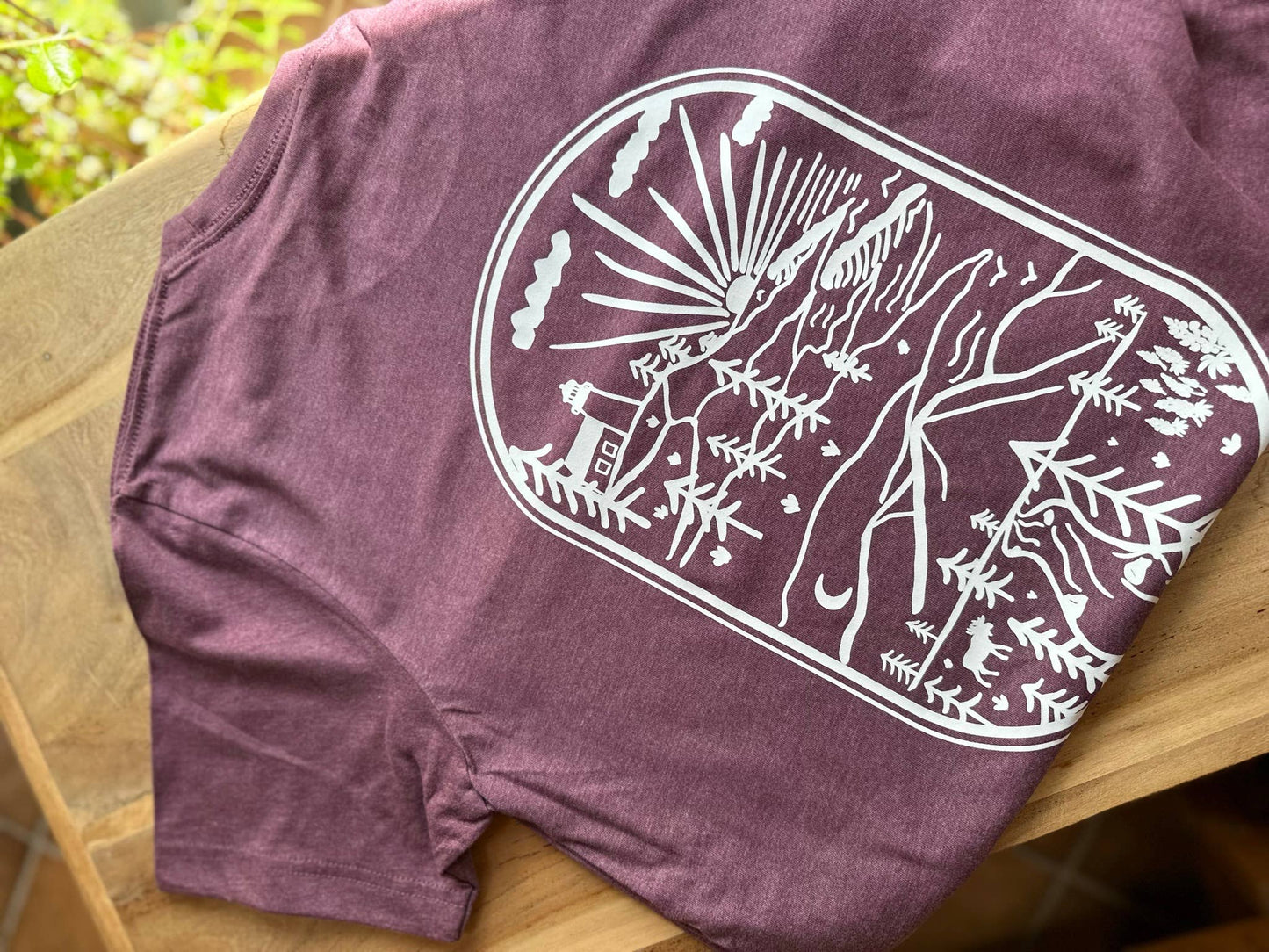 T-Shirt - East Coast - Heathered Forest
