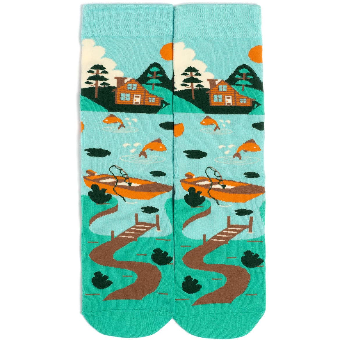 Lavley - I'd Rather Be At The Lake Socks