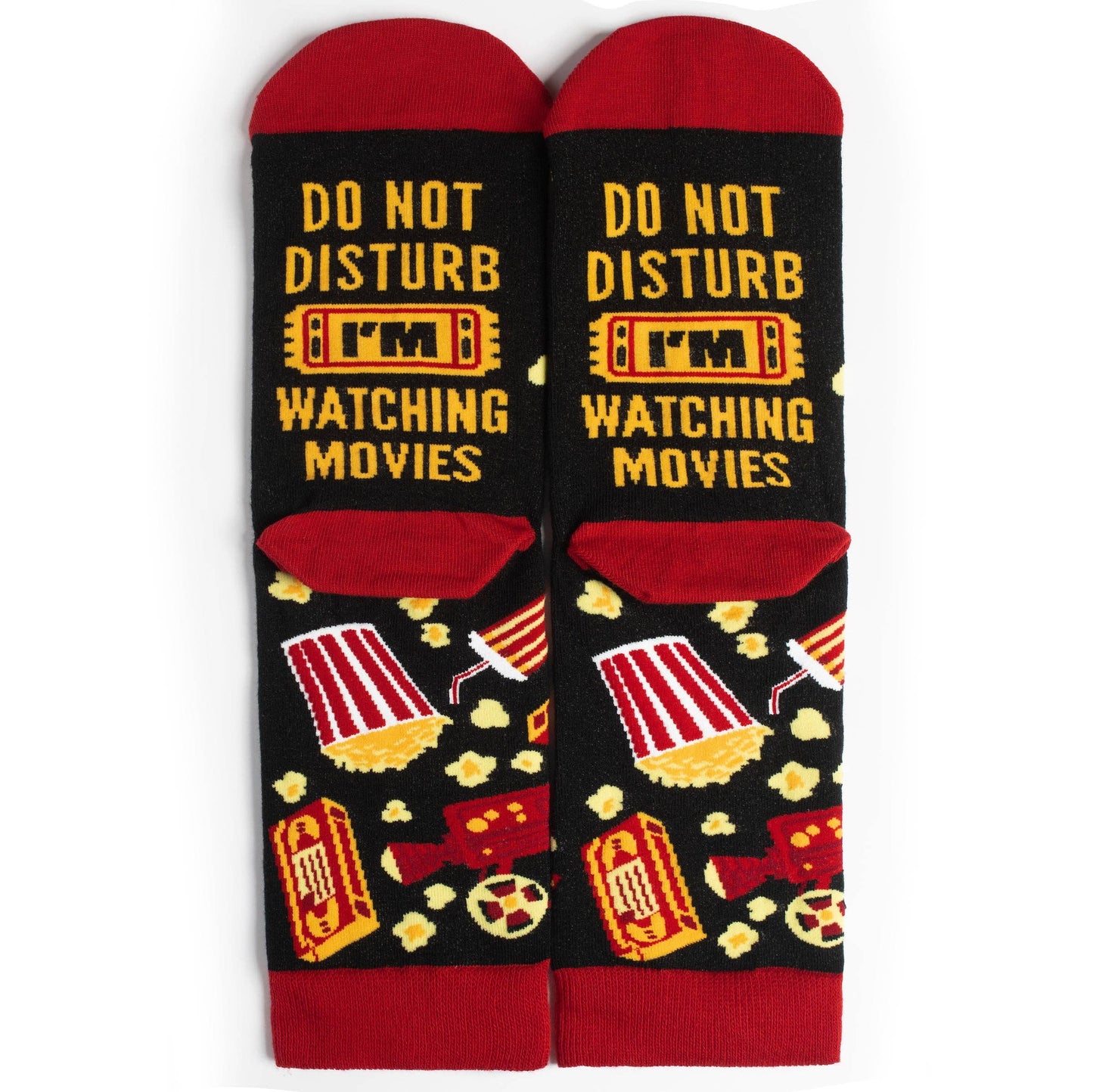 Lavley - Do Not Disturb, I'm Watching Movies Socks
