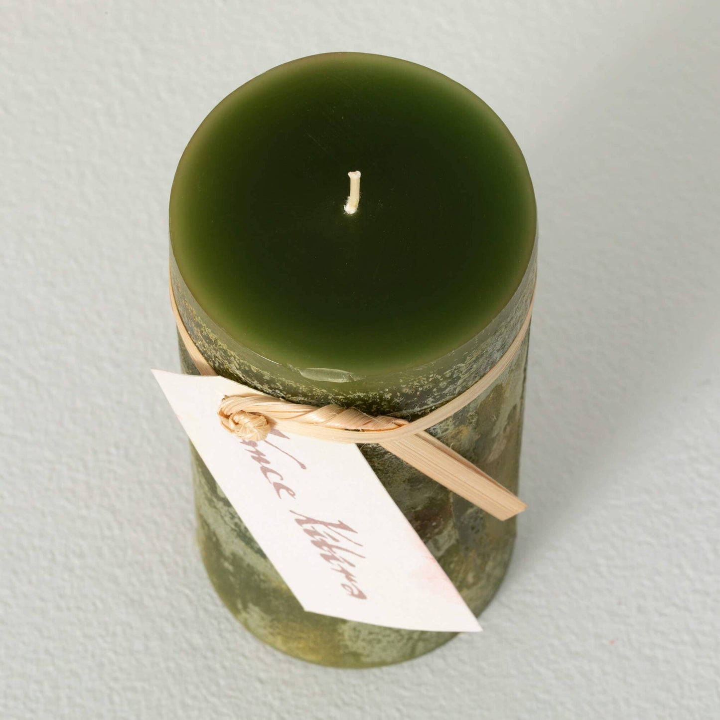 Candle - Pillar 3x6 - "Ritz" Green
