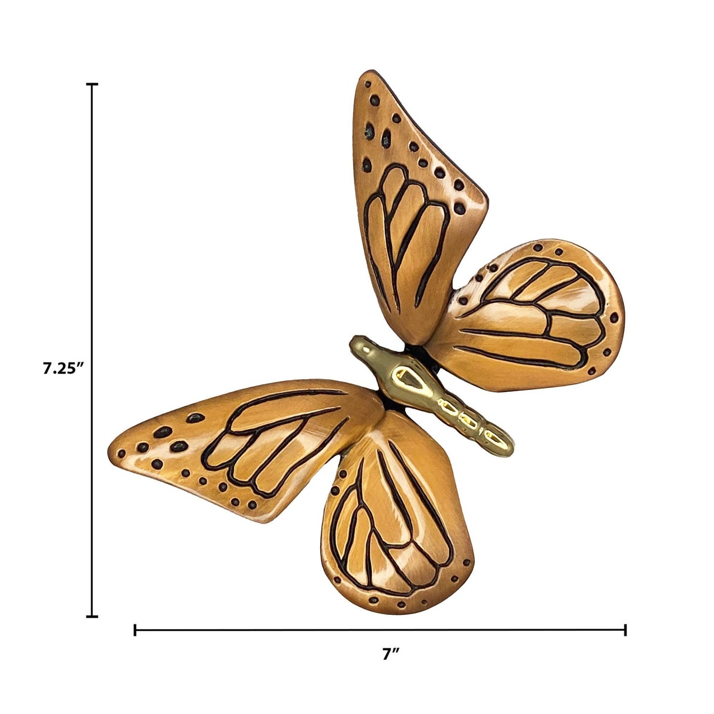 Butterfly Door Knocker - Butterfly - Brass
