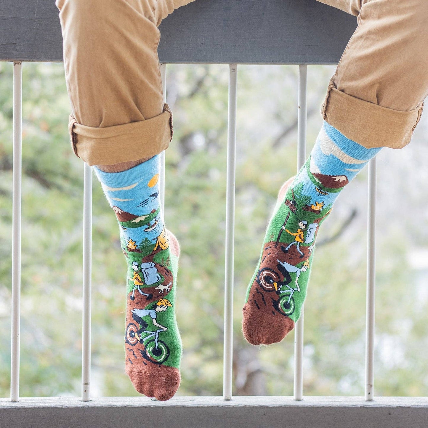 Lavley - Happy Camper Socks