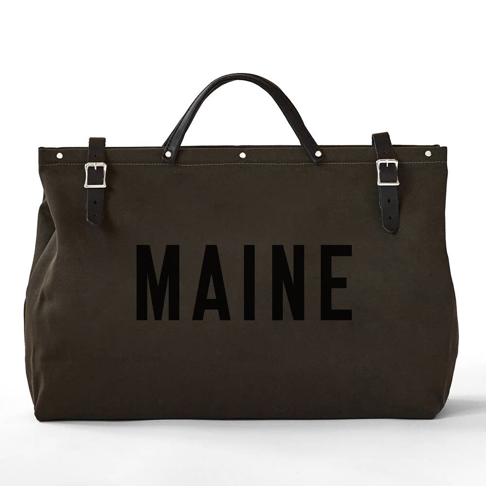 MAINE Canvas Utility Bag