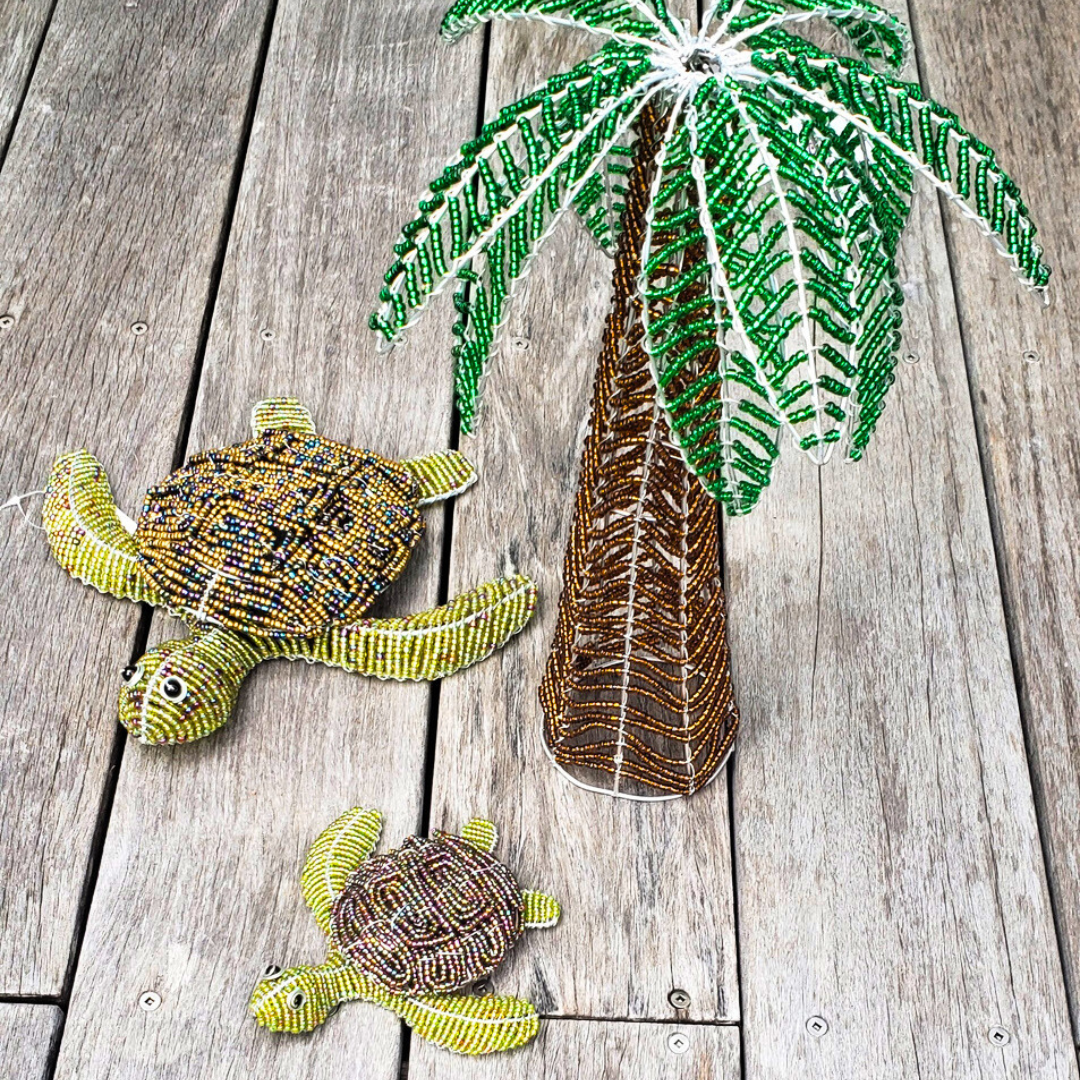 Beaded - Large Sea Turtle