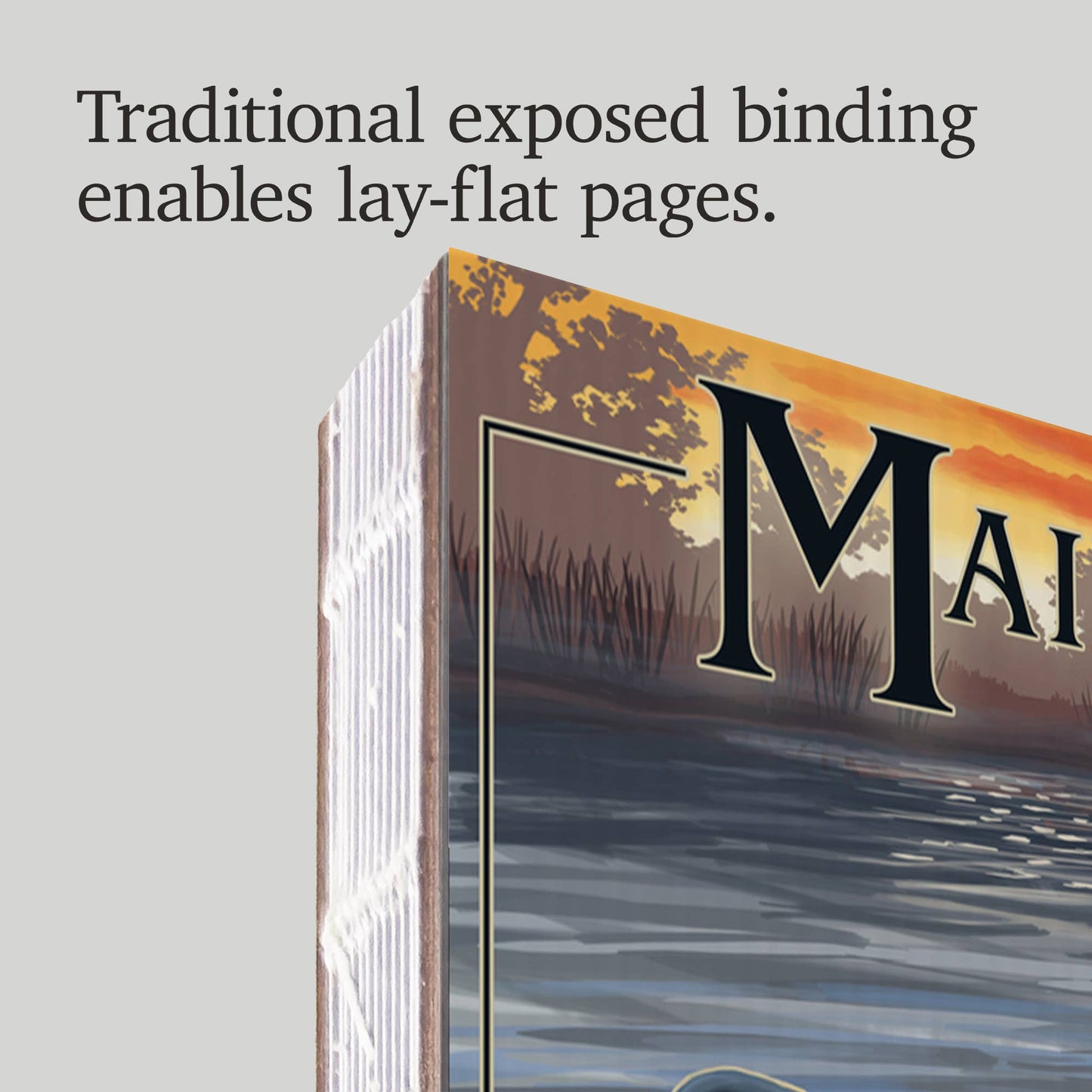 Journal - Maine, Loon Family