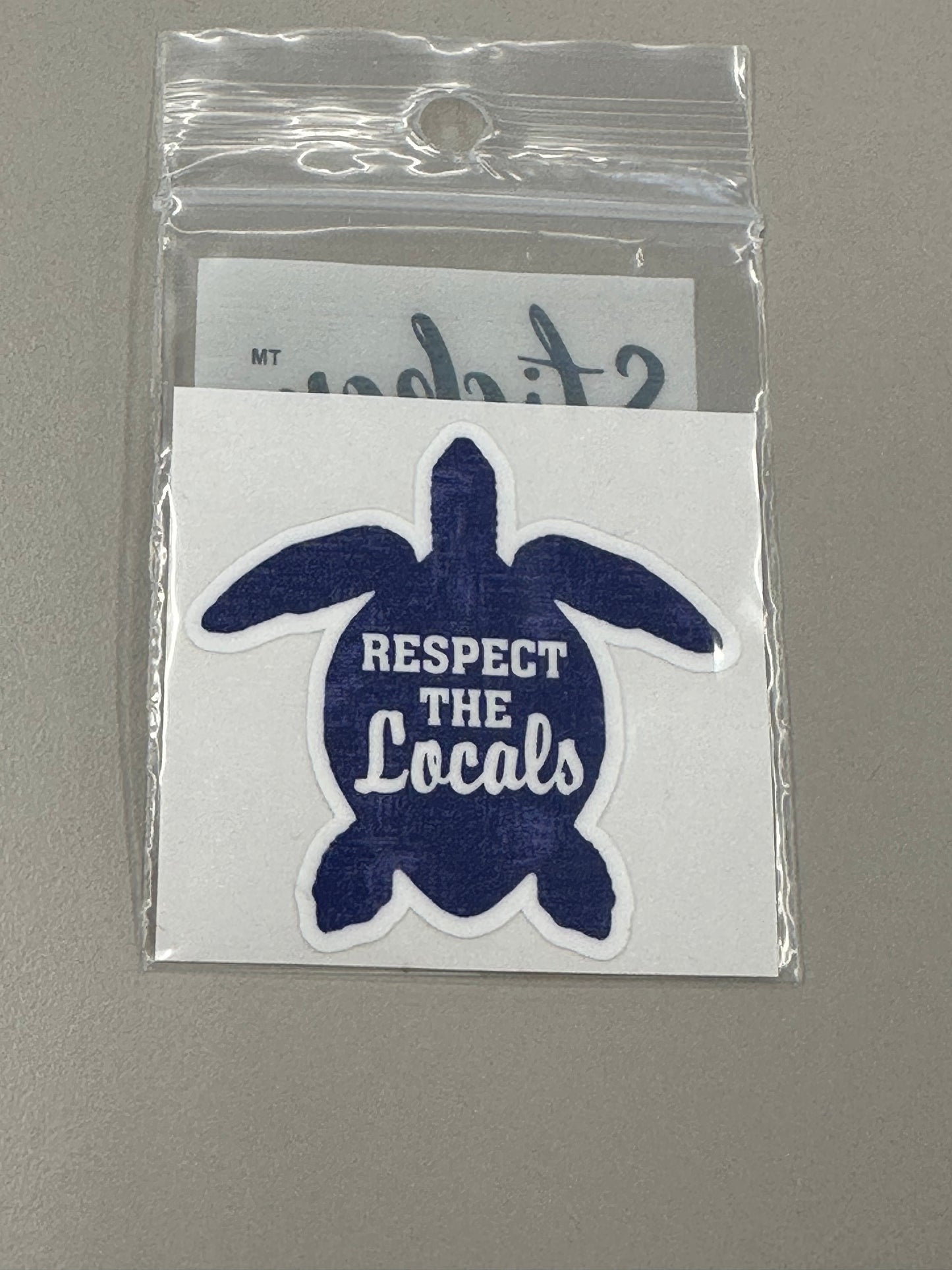 Sticker Sm - Respect the Locals