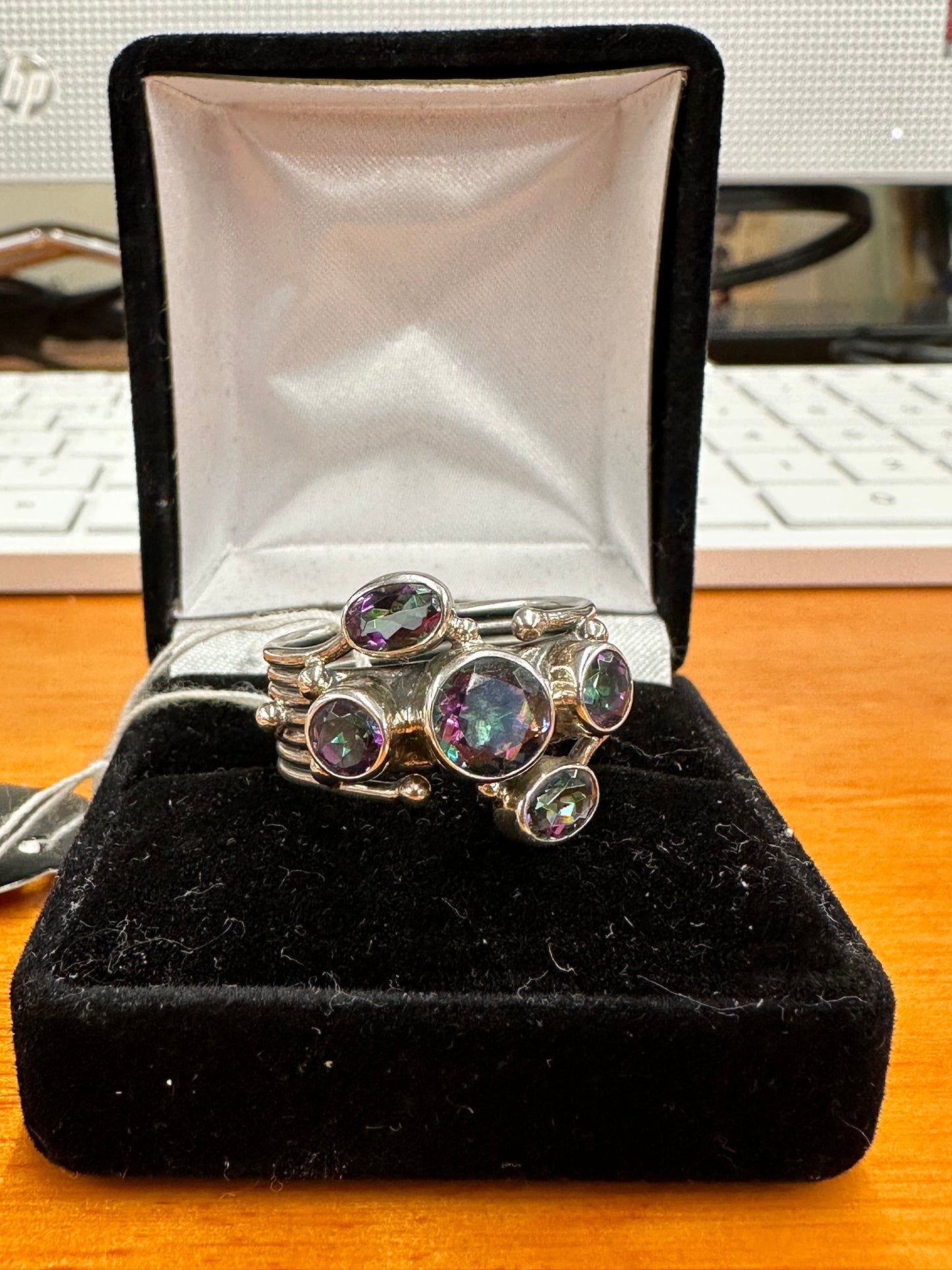 Ring - Sterling Silver - 5 Stone