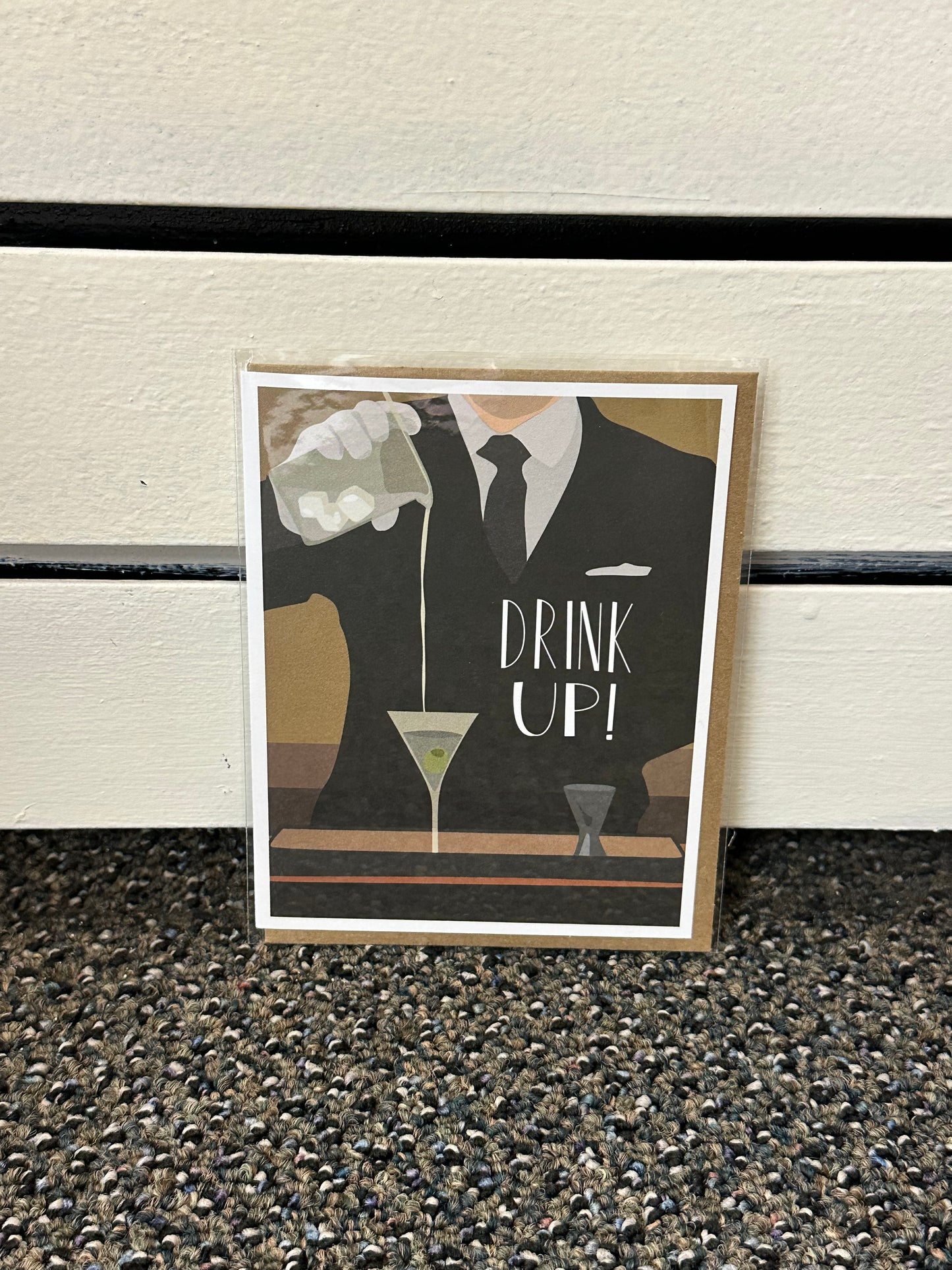 Card - Birthday - Drink up