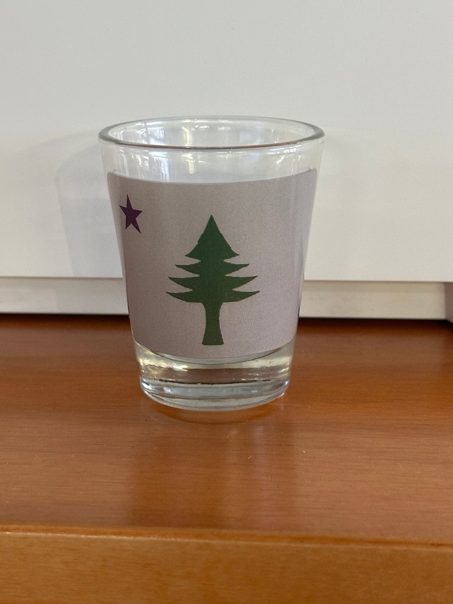 Shot Glass - Old Maine Flag(Short)