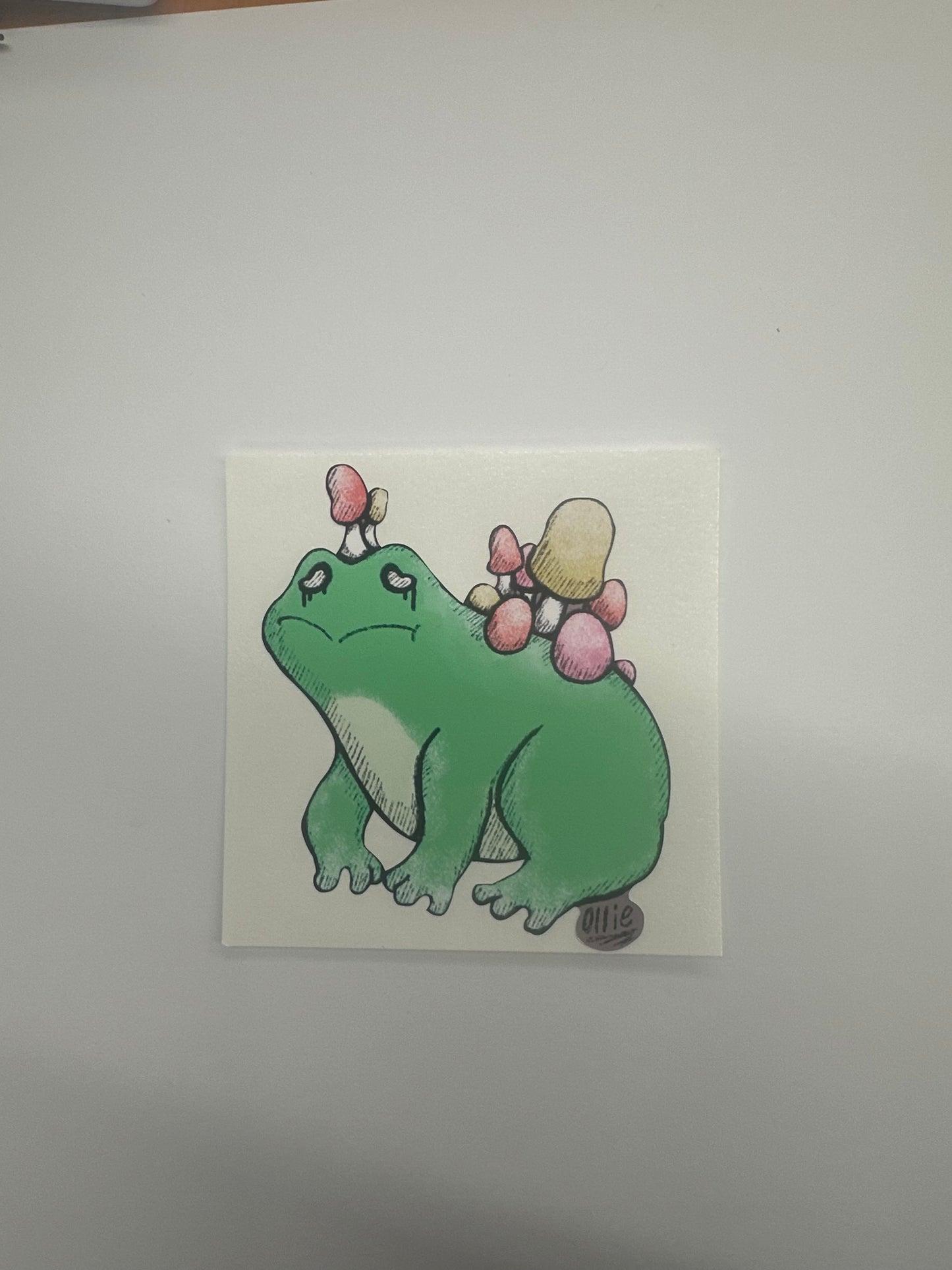 Sticker - Mushroom Frog