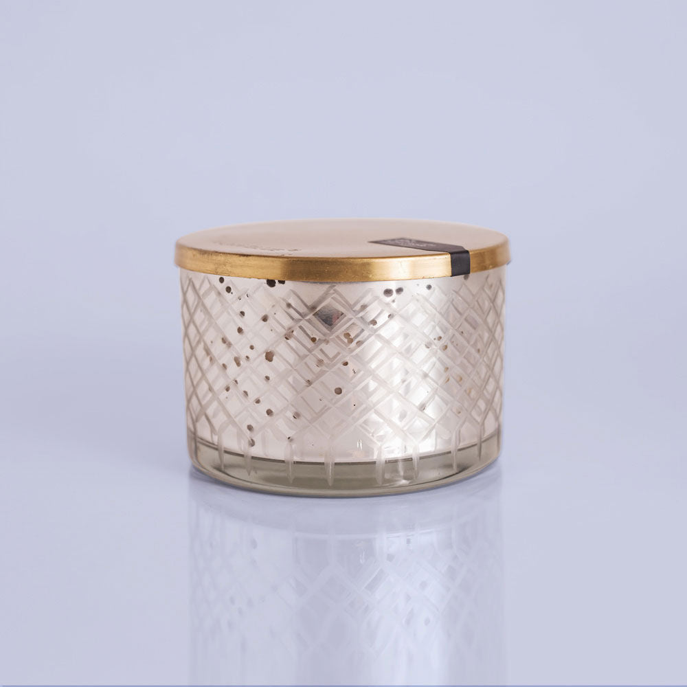 Candle - Mercury Glass - Volcano Scent - 15 oz.