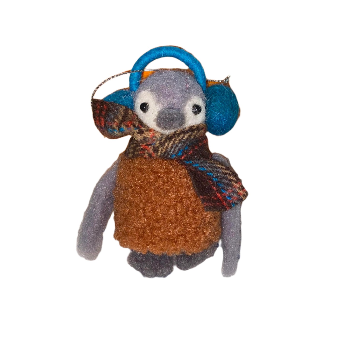 Ornament - Felt Holiday Penguins