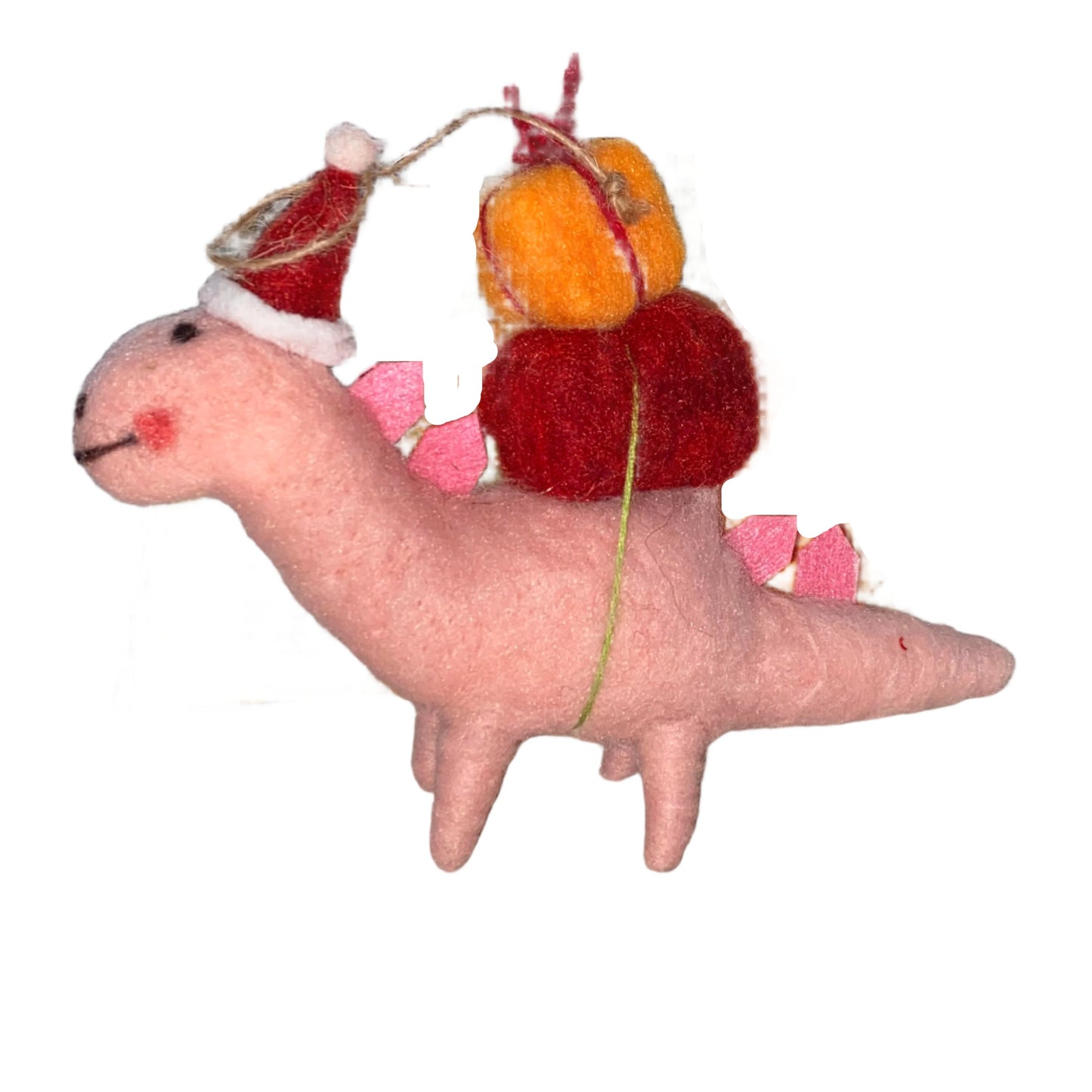 Ornament - Felt Holiday Dinosaurs