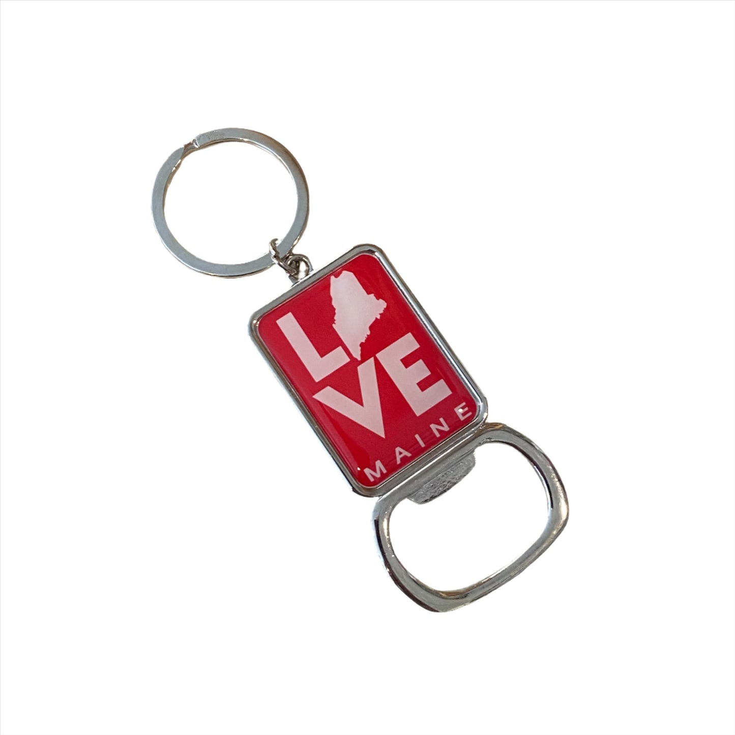Keychain / Bottle Opener - Love Maine