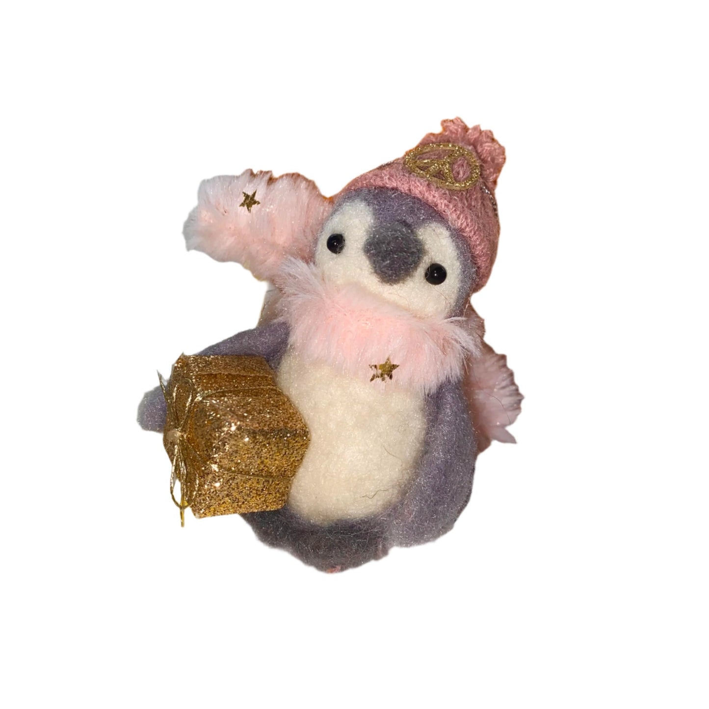 Ornament - Felt Holiday Penguins