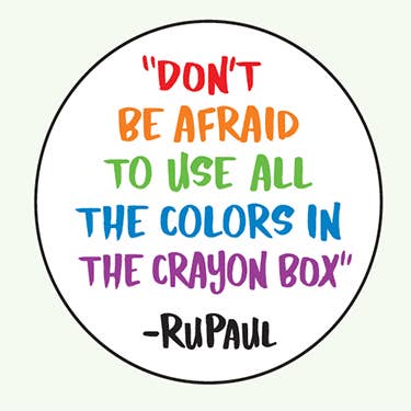 Pin - Don't be afraid to use all the colors…