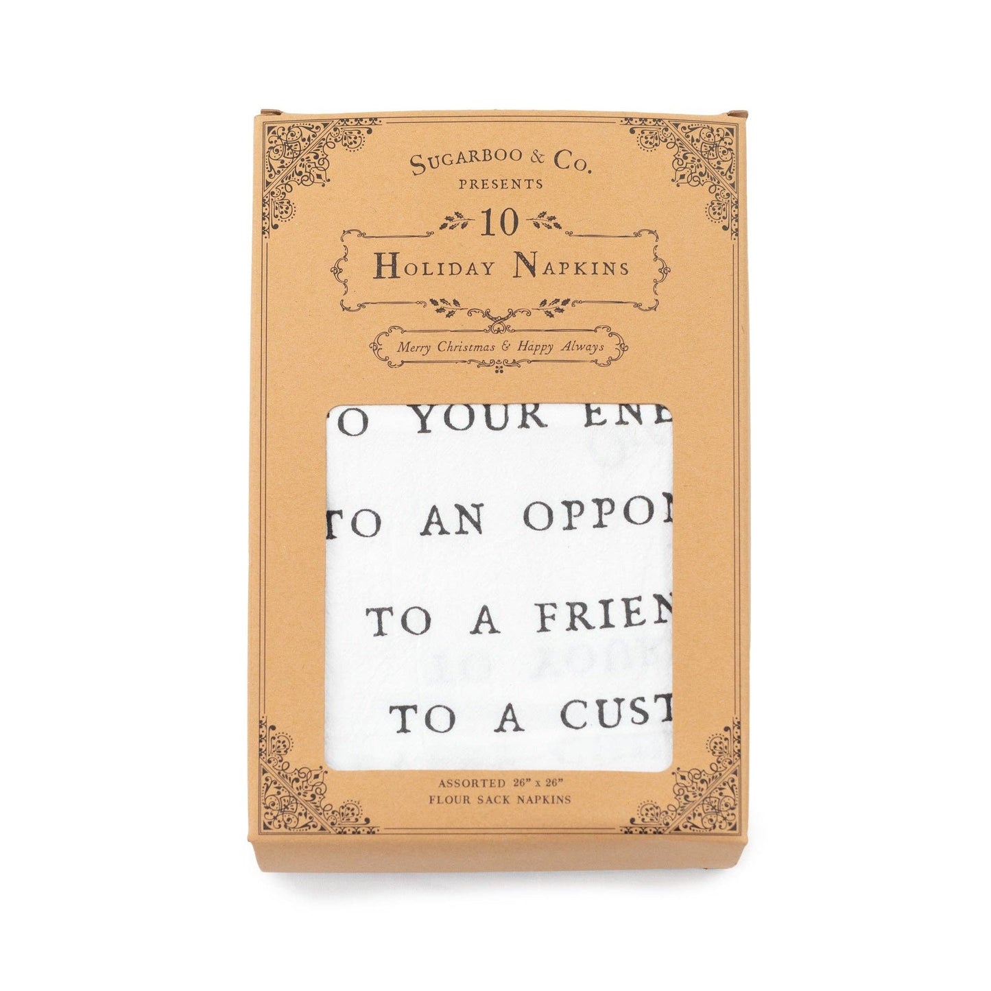 Holiday Cotton Napkins/Dishtowels
