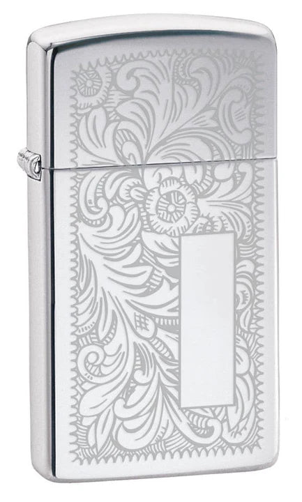 Lighter - Slim Silver Venetian