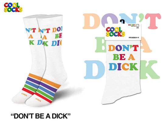 Dont Be A Dick - Womens Crew Folded