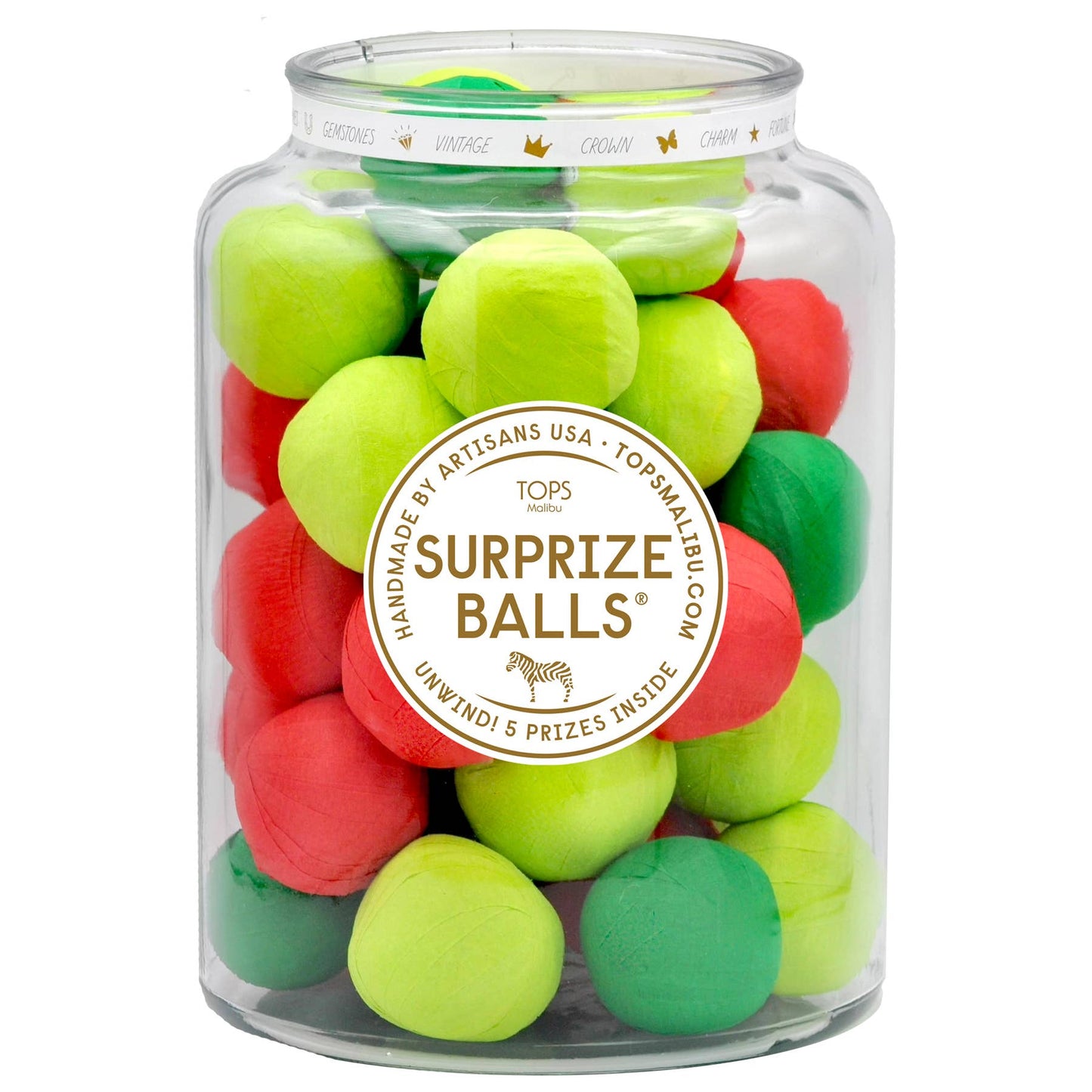 Mini Surprise Balls - Christmas Holiday - Asst