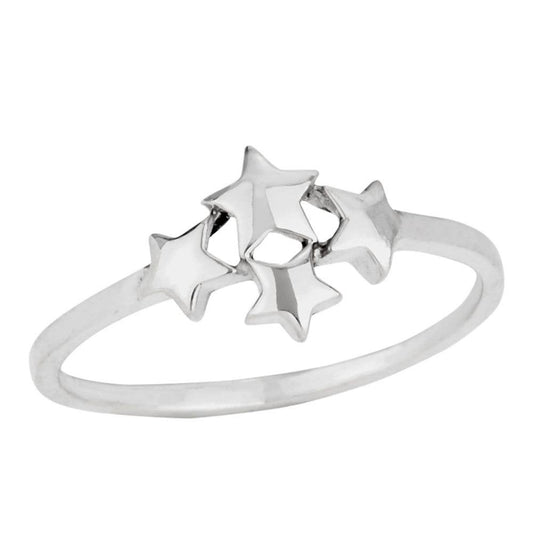 Stars Are Out Tonight Sterling Silver Ring