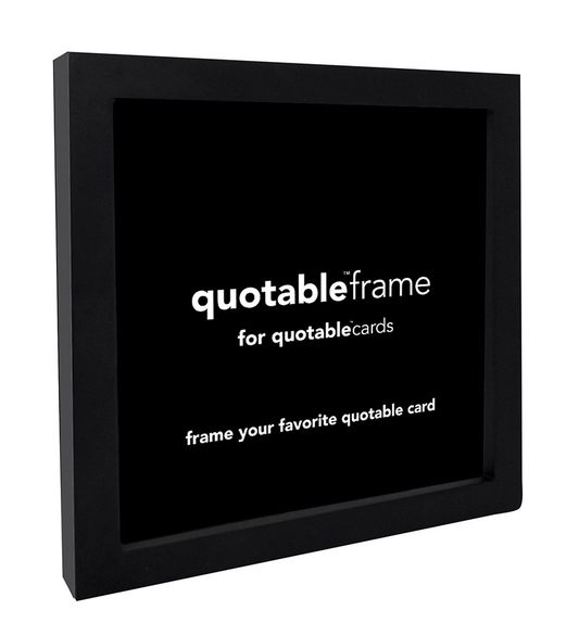Frame - Black Frame for Quotable Card