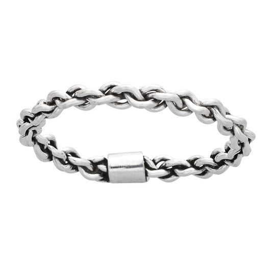 Ring - Sterling Silver Twisted Link