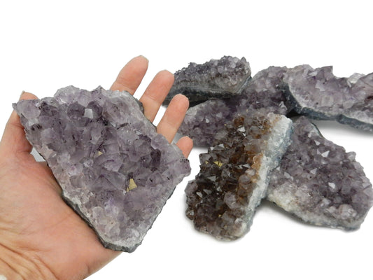 Crystal Raw Amethyst Cluster Stone - By Weight  (RK26)