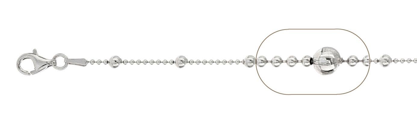 Anklet - St. Lucia Sterling Silver Adjustable