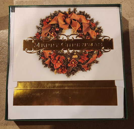 Greeting Cards - Boxed - Xmas Wreath