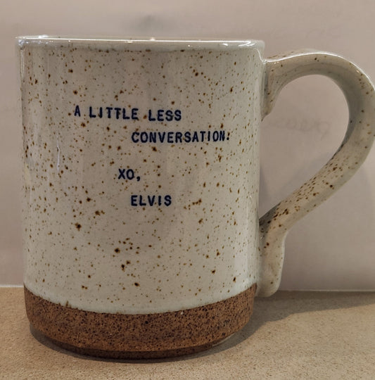 XO Mugs - Elvis - A Little Less Conversation