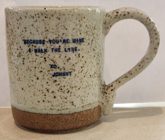 XO Mugs - Johnny - Because Youre Mine I Walk the Line