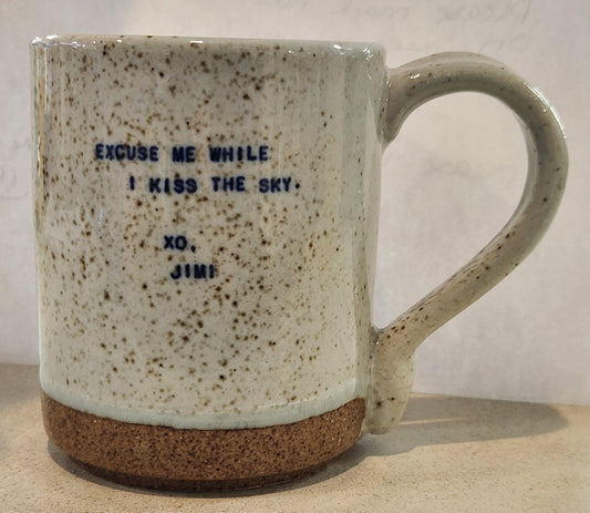 XO Mugs - Jimi - Excuse Me While I Kiss The Sky