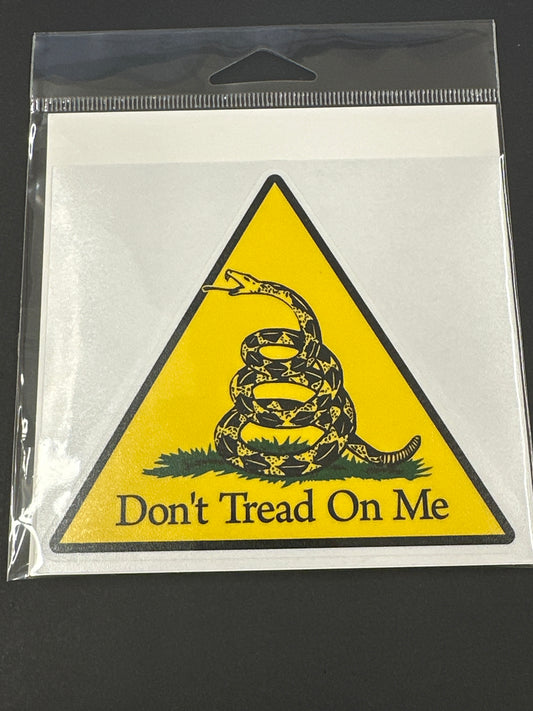 Sticker Lg - Don't Tread On Me