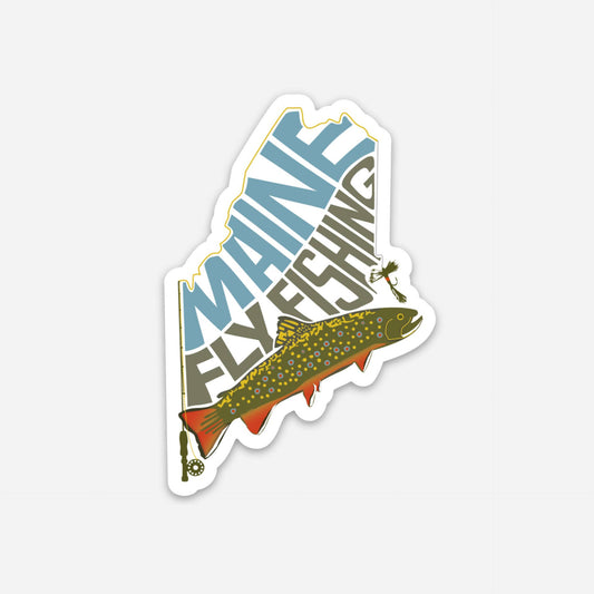 Sticker - Maine Fly Fishing