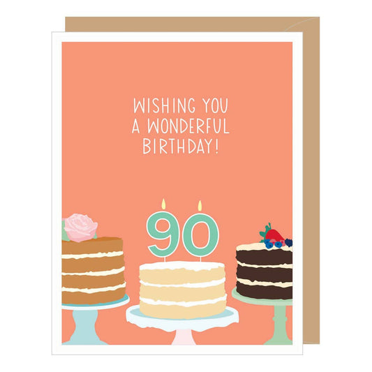 Card - Birthday - 90th Birthday