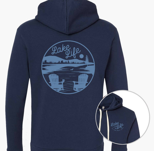 Sweatshirt - Lake Life Hooded