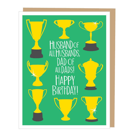 Card - Birthday - Husband - Trophy Husband