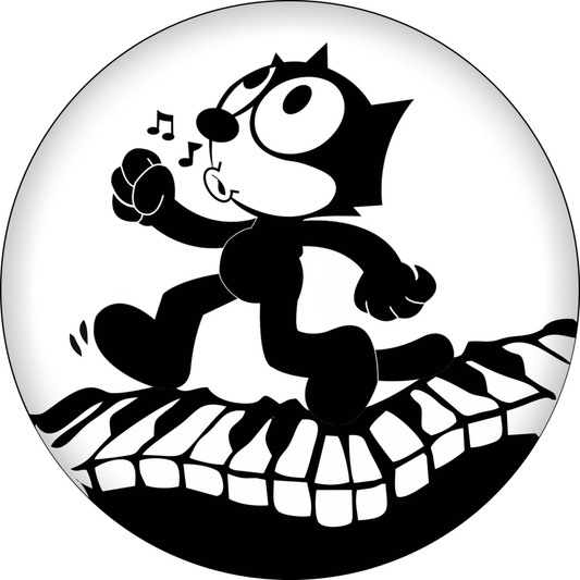 Button - Felix The Cat - Piano Strutting