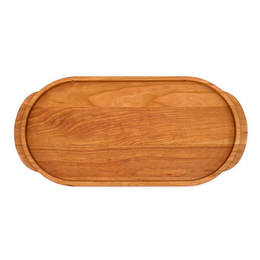 Cherry Oval Serving Tray